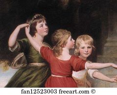 The Levenson-Gower Children. Detail