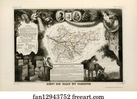 Dépt. de Tarn et Garonne (région du sud-ouest)