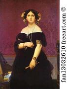 Portrait of Madame Moitessier Standing