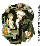 Playing Santa