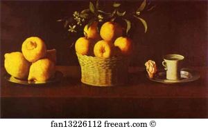 Still Life with Lemons, Oranges and Rose