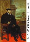 Portrait of Emperor Charles V Seated