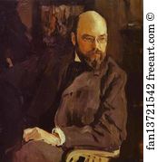 Portrait of the Artist Ilya Ostroukhov