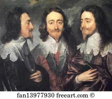 Charles I, King of England, from Three Angles