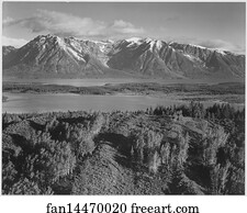 Grand Teton National Park, Wyoming.  Photographs of National Parks and Monuments, compiled 1941 - 1942, documenting the period ca. 1933 - 1942.