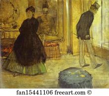 Interior with Two People (Intérieur avec deux personnages)