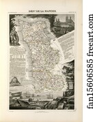 Dépt. de la Manche (région du nord)