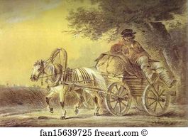 Peasant in a Cart