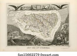 Dépt. des Basses Pyrénées (région du sud)