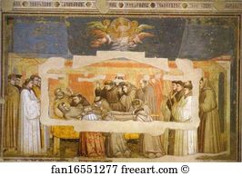 Death of St. Francis and Inspection of Stigmata