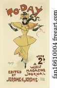 Affiche anglaise pour le journal "To Day".