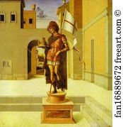 Pesaro Altarpiece. Predella: St. Terence