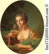 Portrait of Mme Baudouin (Daughter of the Artist)