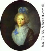 Portrait of Princess A. A. Dolgorukaya, née Bredikhina