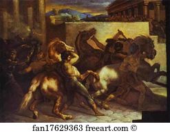 Race of Wild Horses in Rome