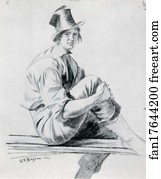 Study of Boatman for Boatmen on the Missouri