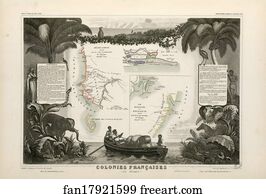 Colonies françaises (en Afrique) (Hémisphère boréal et austral)