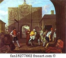 The Roast Beef of Old England or Calais Gate