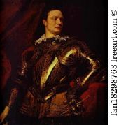 Portrait of a Man in Gilt Armor