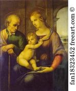 Holy Family (The Virgin with the Beardless Joseph)