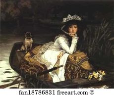 Young Lady in a Boat