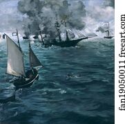 The Battle of the U.S.S. "Kearsarge" and the C.S.S. "Alabama"