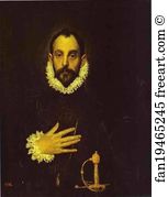 Portrait of a Nobleman with His Hand on His Chest