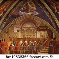 The Confirmation of the Rule of the Order of St. Francis by Pope Honorius III
