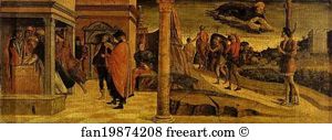 Miracles of St. Vincent Ferrar: He Raises a Dead Infant to Life and Frees Prisoners