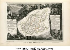Dépt. des Basses-Alpes (région du sud)