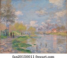 Spring by the Seine