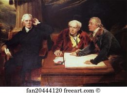 Sir Francis Baring, 1st. Bart. (1740-1810), John Baring (1730-1816) and Charles Wall
