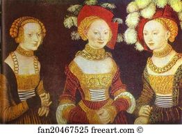 The Saxon Princesses (Sibyl, Emilia and Sidonia of Saxe)
