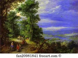 Forest's Edge (Flight into Egypt)