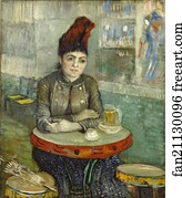 In the café: Agostina Segatori in Le tambourin