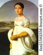 Portrait of Mademoiselle Rivière
