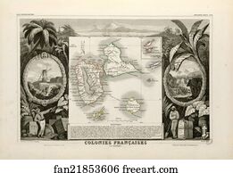Colonies françaises (en Amérique) (Hémisphère boréal)
