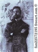 Portrait of the Poet Valery Briusov