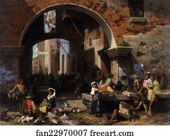 Roman Fish Market. Arch of Octavius