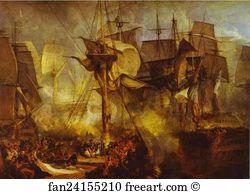 The Battle of Trafalgar, as Seen from the Mizen Starboard Shrouds of the Victory
