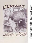 La pantomime "l'Enfant prodigue". Le Retour de l'Enfant Prodigue. (Acte III, Scène V.)