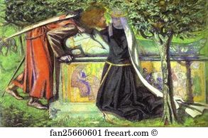 Arthur's Tomb: The Last Meeting of Lancelot and Guinevere