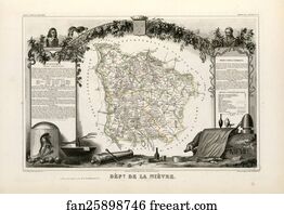 Dépt. de la Nièvre (région du Centre)