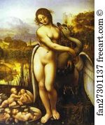 Copy of Leda and the Swan by Leonardo da Vinci