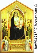 Madonna and Child Enthroned with Saints (Ognissanti Madonna)