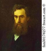 Portrait of Pavel Tretyakov, the Art Collector, Founder of the Gallery