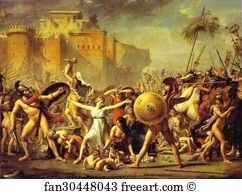 The Intervention of the Sabine Women