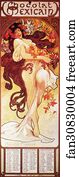 Chocolat Masson/Chocolat Mexican Octobre, Novembre, Décembre 1897