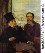 Degas and Evariste de Valernes, Painter and a Friend of the Artist