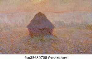 Grainstack, Sun in the Mist